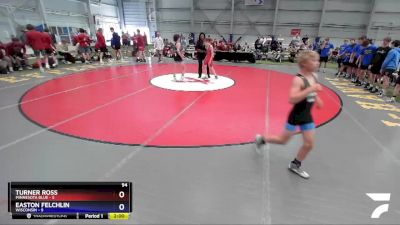 94 lbs Round 2 - Turner Ross, Minnesota Blue vs Easton Felchlin, Wisconsin