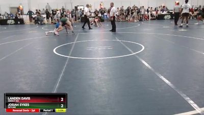 130 lbs Champ. Round 3 - Landen Davis, Sebolt WA vs Josiah Sykes, Skyline