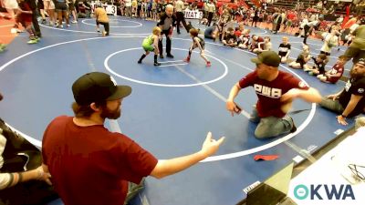 52 lbs Rr Rnd 2 - Ezekiel Fee, Perry Wrestling Academy vs Kol Burd, Clinton Youth Wrestling