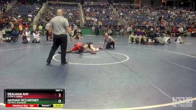 3A 152 lbs Cons. Round 2 - Nathan McCartney, Central Davidson vs Deaijaha Ray, Clyde A. Erwin