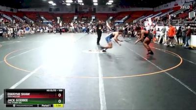 189 lbs Cons. Round 3 - Jack Godbee, The Storm WC vs Dwayne Shaw, Wellington