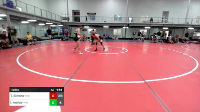 140 lbs Rr Rnd 4 - Tyler Simons, Revival Elite vs Luke Morley, Pocono Mountain Regional Wrestling Academy