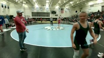 138 lbs Round 5 (10 Team) - PJ Briggs, Cheyenne East vs Luke Ewing, Douglas