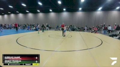 87 lbs Cons. Round 2 - Ernest Franklin, Scots Wrestling Club vs Aurelius Haake, Grapevine Wrestling Club