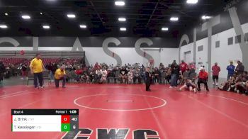 112 lbs Quarterfinals (8 Team) - Joel Brink, Junior Terps Xpress (MY) vs Tony Kessinger, Legacy National