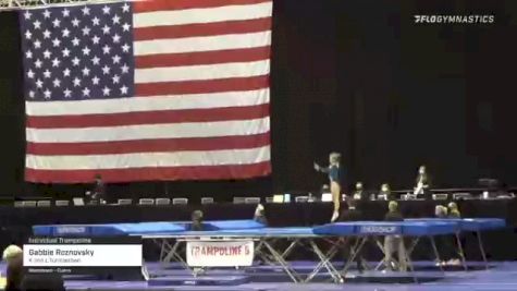 Gabbie Roznovsky - Individual Trampoline, K and L Tumbletown - 2021 USA Gymnastics Championships
