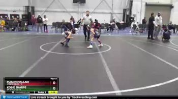 56 lbs Round 3 (8 Team) - Kobie Sharpe, 84 Athletes vs Mason Mallari, Xtreme Team