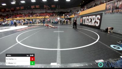 60 lbs Rr Rnd 3 - Beau Corby, Elgin Wrestling vs Tucker Moss, RWC