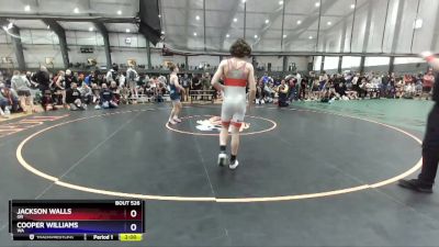 132 lbs Cons. Round 4 - Jackson Walls, OR vs Cooper Williams, WA