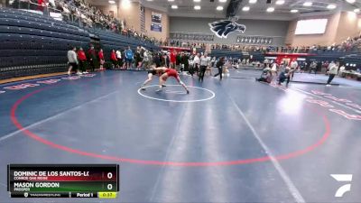 150 lbs 5th Place Match - Dominic De Los Santos-Lopez, Conroe Oak Ridge vs Mason Gordon, Prosper