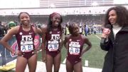 4x100m Champions, Texas A&M Interview