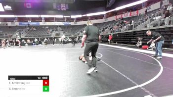 72 lbs 5th Place - Elias Armstrong, Greater Heights Wrestling vs Cahree Smart, Stl Warriors