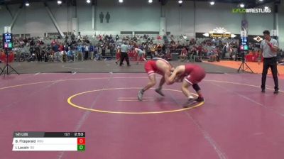 141 lbs Consi of 32 #2 - Brendan Fitzgerald, Ohio State University vs Isaiah Locsin, Stanford