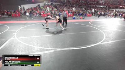 135 lbs Champ. Round 1 - Nolan Engelke, Winneconne Youth vs Sawyer Ellis, RT Elite