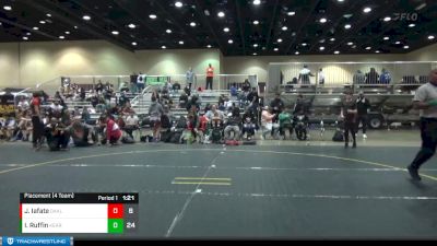 77 lbs Placement (4 Team) - Isaiah Ruffin, Kearsley vs Jagger Iafate, Rochester