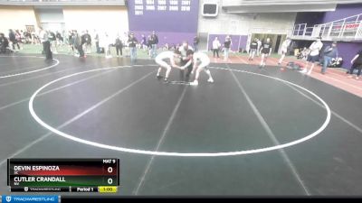 160 lbs Cons. Round 2 - Cutler Crandall, NV vs Devin Espinoza, SC