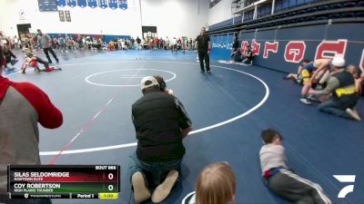 67 lbs Semifinal - Coy Robertson, High Plains Thunder vs Silas Seldomridge, Rawtown Elite