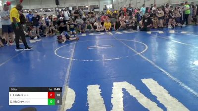 50 lbs Pools - Lilly Laklani, 84 Athletes (VA) vs Cohen McCray, Jacket W.C.