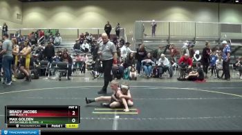 53 lbs Round 1 (6 Team) - Max Golden, Untouchables-Olympia vs Brady Jacobs, ARES Black