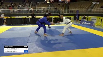 JEFF MACATANGAY vs SZAJIH SANIATAN 2024 Pan Jiu Jitsu IBJJF Championship