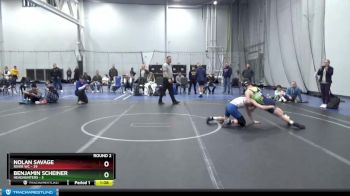 115 lbs Round 2 (6 Team) - Nolan Savage, River WC vs Benjamin Scheiner, Headhunters