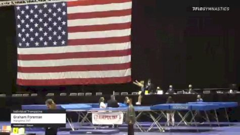 Graham Foreman - Individual Trampoline, Hangtime TNT - 2021 USA Gymnastics Championships