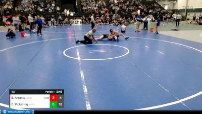 157 lbs Finals (2 Team) - Brody Arrants, Nebraska-Kearney Reserve vs Dylan Pickering, Adams State Reserve