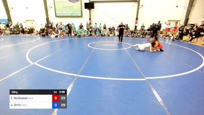 58 kg Semifinal - Taina McGowan, Wyoming SEM vs Julie Ortiz, Misfits Girls Onyx