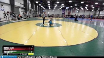 100 lbs Rd# 2 10:30am Friday - Gavin Landers, Iowa Black vs Derek Bush, Ranger WC