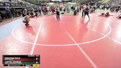 285 lbs Round 1 - Jonathan Rulo, Black Ops WC vs Carter Johnson, Gorilla Wrestling Club Inc