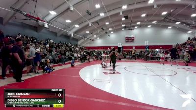 89-95 lbs Round 2 - Jude Grinnan, Burlington vs Diego Benzor-Sanchez, Greeley Metro Wrestling