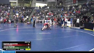 125 lbs Champ. Round 2 - Kozad Porter, Panhandle Wrestling Academy vs Easton Hochstein, League Of Heroes