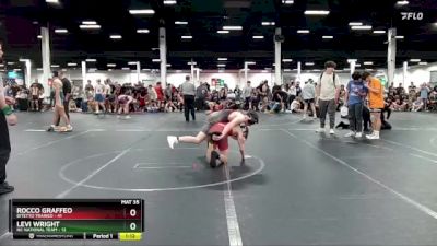 120 lbs Round 2 (8 Team) - Rocco Graffeo, Bitetto Trained vs Levi Wright, NC National Team