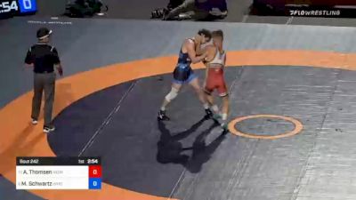 60 kg Final - Alex Thomsen, Nebraska Wrestling Training Center vs Mosha Schwartz, Unattached