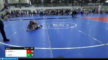 100 lbs Round 1 (6 Team) - Landon Cahill, GREAT NECK WC - GOLD vs Anthony Ciotoli, INTEGRITY WC