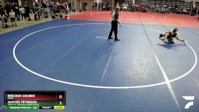 102 lbs Semifinal - Brecken Gruber, Pierz vs Hunter Peterson, STMA (St. Michael/Albertville)