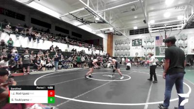 157 lbs Semifinal - Jacob Rodriguez, Paramount vs Gavin Tsukiyama, North Torrance