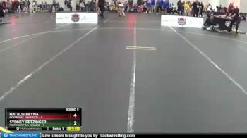 109 lbs Round 5 (12 Team) - Natalie Reyna, McKendree University vs Sydney Petzinger, North Central College