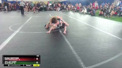 138 lbs Finals (2 Team) - Evan Mefford, Noke Wrestling RTC vs Dylan Hart, Death Squad