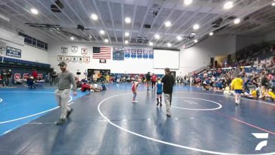 71 lbs Cons. Round 3 - Bridger Warner, Douglas WC vs Roland Gilley, Windy City Wrestlers