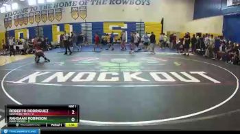 106 lbs Round 3 (8 Team) - Roberto Rodriguez, Southside Mafia vs Rahsaan Robinson, Miami Vikings