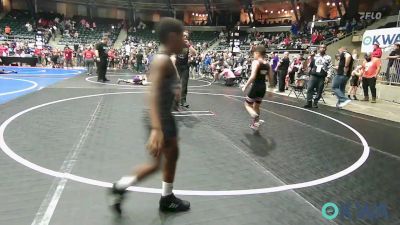 70 lbs Consi Of 8 #1 - Brooks Gallier, Verdigris Youth Wrestling vs Oliver Paschall, Broken Arrow Wrestling Club