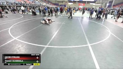 106 lbs Champ. Round 2 - Thiago Guardiola, WI vs Jacob Stirling, WY