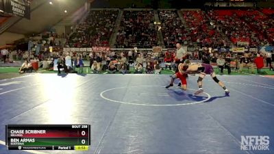 2A 126 lbs Cons. Round 2 - Chase Scribner, Kellogg vs Ben Armas, Kootenai