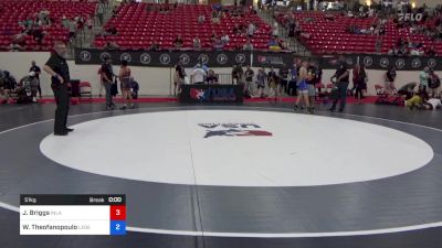 51 kg Round 3 - Jessiah Briggs, Inland Elite Wrestling Club vs William Theofanopoulos, Legends Of Gold Las Vegas