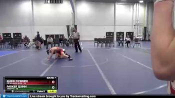 120 lbs Round 7 (8 Team) - Quinn McBride, PA Alliance Blue vs Parker Quinn, Triumph