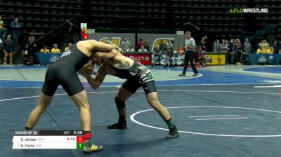 184 lbs Round of 16 - Gary Jantzer, Utah Valley vs Nick Corba, Cleveland State