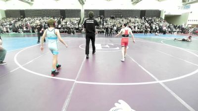 68-M lbs Consi Of 16 #1 - Mason Sawyer, Cinnaminson vs Dante DiMarco, AMERICAN MMA AND WRESTLING