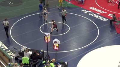 117 lbs Consi Of 8 #1 - Olivia Koontz, Gettysburg vs Elizabeth Kaufman, Glendale