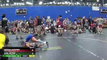 86 lbs Round 2 (6 Team) - Lyric Hetzer, The Funky Singlets vs Natalie Lippstreu, Untouchables White